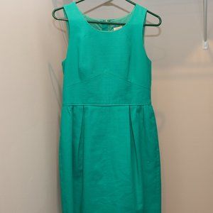J. Crew Green Party Dress